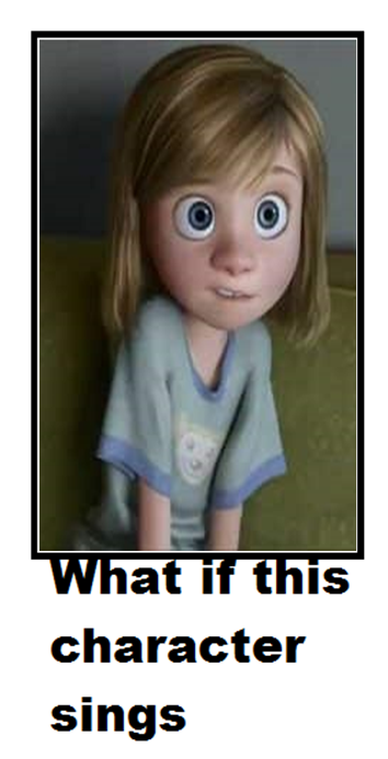 A meme of riley from Inside Out the Movie