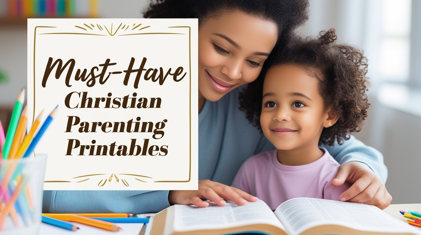 25 Must-Have Christian Parenting Printables: Free Downloads to Inspire Your Family Life